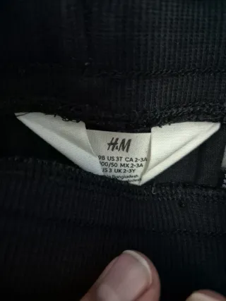 Pantaloni cotone bambino 98 cm