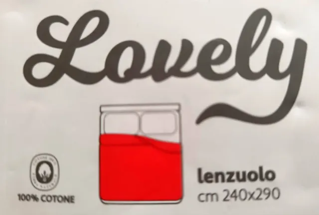 2 paia lenzuola matrimoniali 100% cotone (nuove)