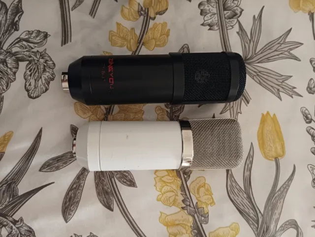 Microfono a condensatore + cavi