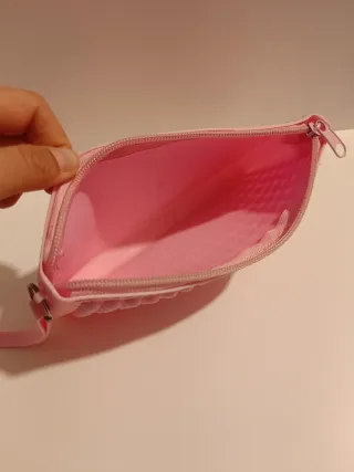 Astuccio in gomma rosa