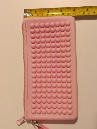 Astuccio in gomma rosa