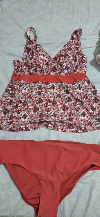 Bañador mujer estampado floral