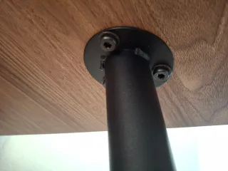 Mesa de cocina madera y metal