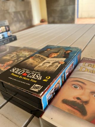 Lote 4 Películas VHS familiares Clásicas