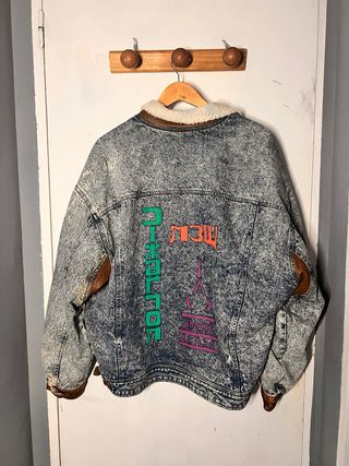 Chaqueta vaquera CIMARRON forro borrego