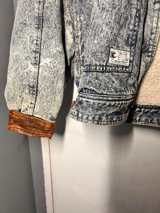 Chaqueta vaquera CIMARRON forro borrego