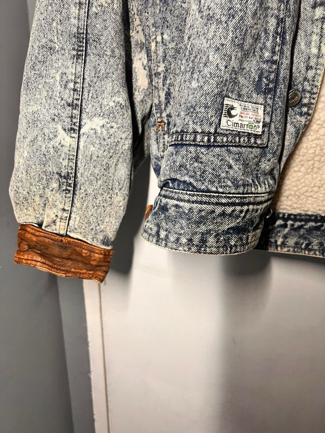 Chaqueta vaquera CIMARRON forro borrego