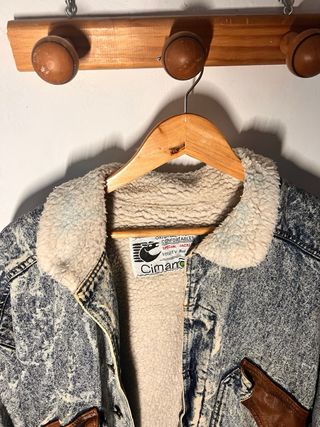 Chaqueta vaquera CIMARRON forro borrego