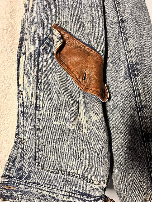 Chaqueta vaquera CIMARRON forro borrego