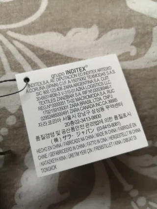 Cinturón Zara Talla 7/9 con etiquetas