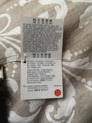 Cinturón Zara Talla 7/9 con etiquetas