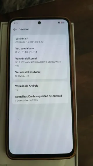 Oppo Reno12 F Naranja 256GB 8GB