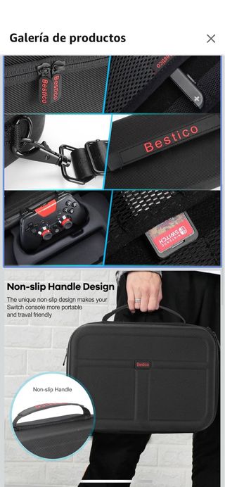 Funda de viaje para Nintendo Switch
