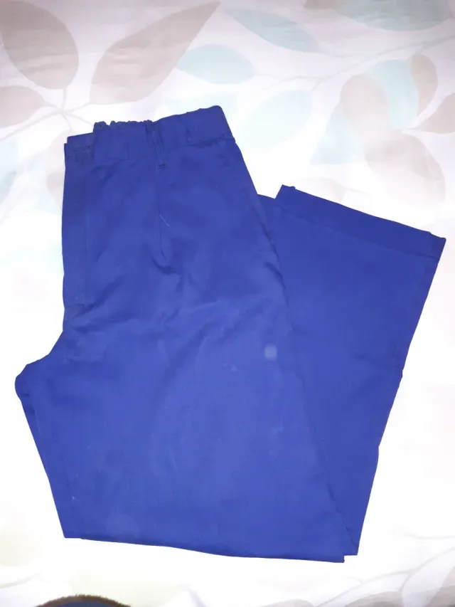 Pantalón de trabajo azul