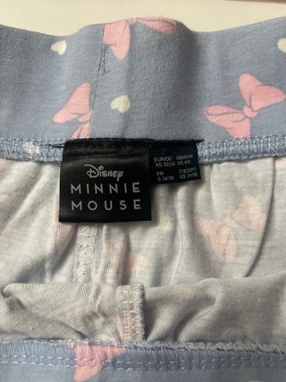 Pijama Minnie Mouse Disney Talla XS