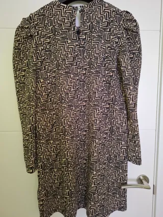 Vestido Sfera estampado corto T.S