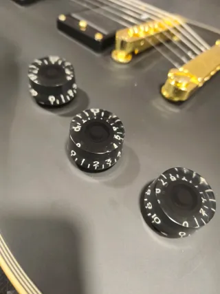 Guitarra Zurda Harley Benton Negra