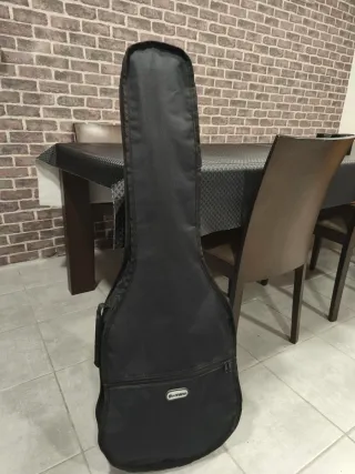 Guitarra Zurda Harley Benton Negra