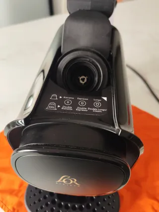 Cafetera Philips L'Or Barista + base capsulas