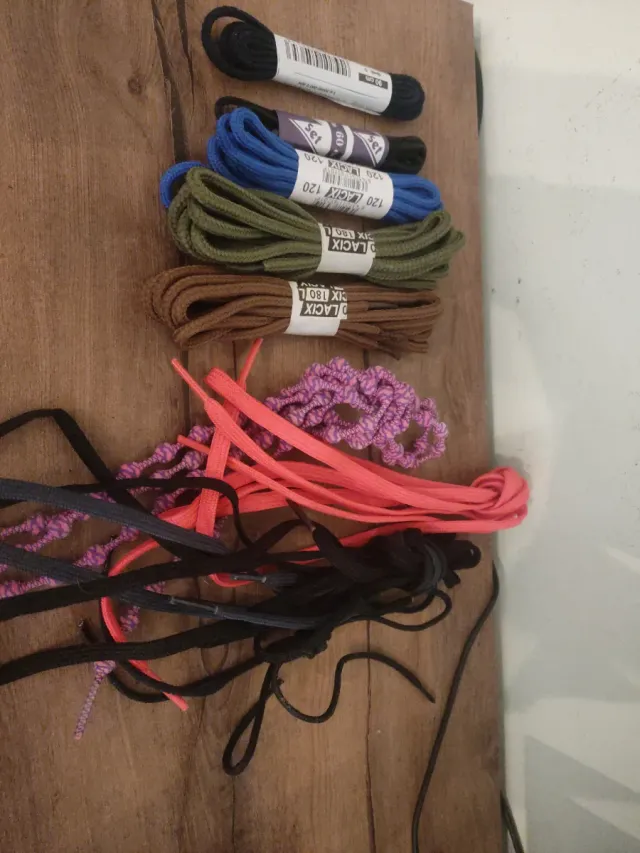 Set di lacci per scarpe da ginnastica e stivali