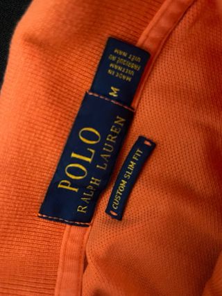 Polo Ralph Lauren Talla M Hombre Naranja