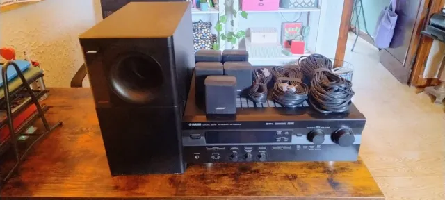 Home cinema Yamaha Negro