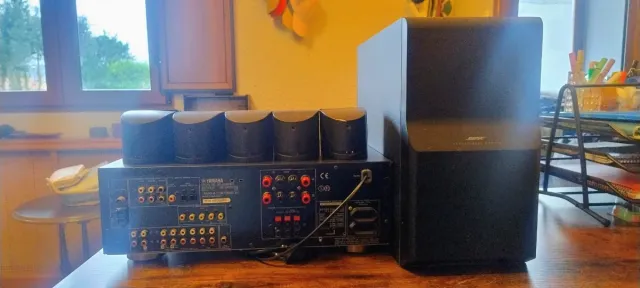 Home cinema Yamaha Negro