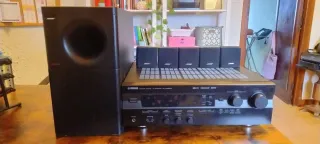 Home cinema Yamaha Negro