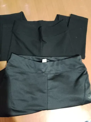 Lote 2 leggings negros