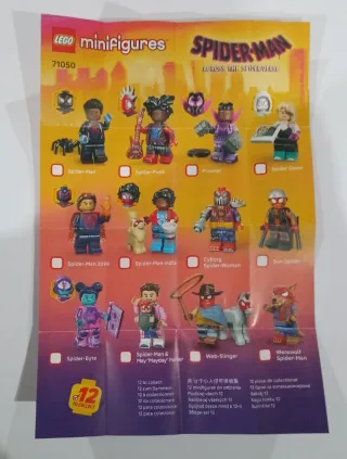 Caja Minifigura Lego Spider-Man Peter B. Parker