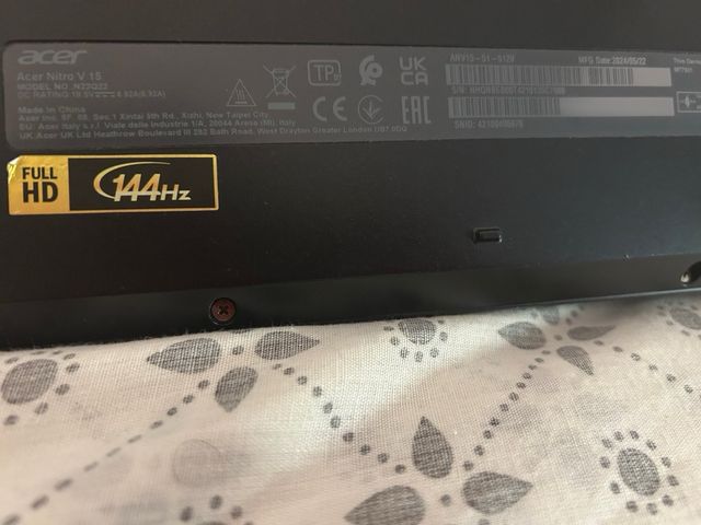 Portátil Gaming Acer Nitro V 15