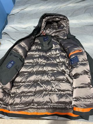 Piumino impermeabile Henry Smith verde oliva