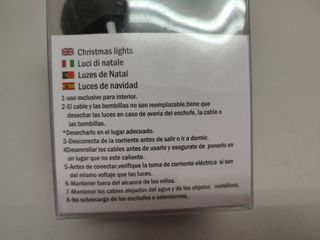 Luces Led Árbol Navidad Multicolor 9 Metros