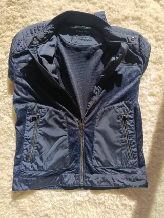 Chaqueta Zara Azul Hombre