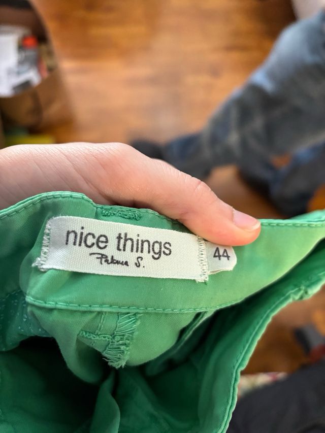 Pantalones Verdes Nice Things