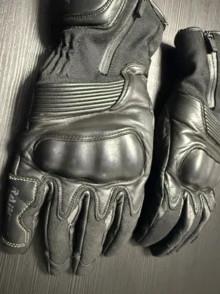 Guantes de piel para moto XL Marca rainers