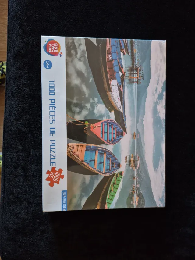 Puzzle 1000 piezas Barcos en el agua