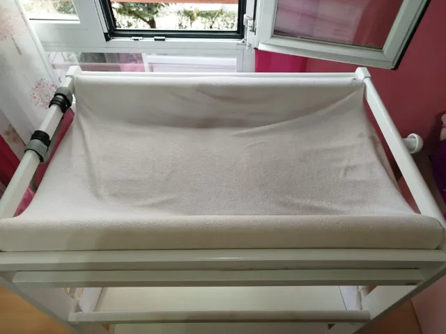 Cambiador bebé blanco