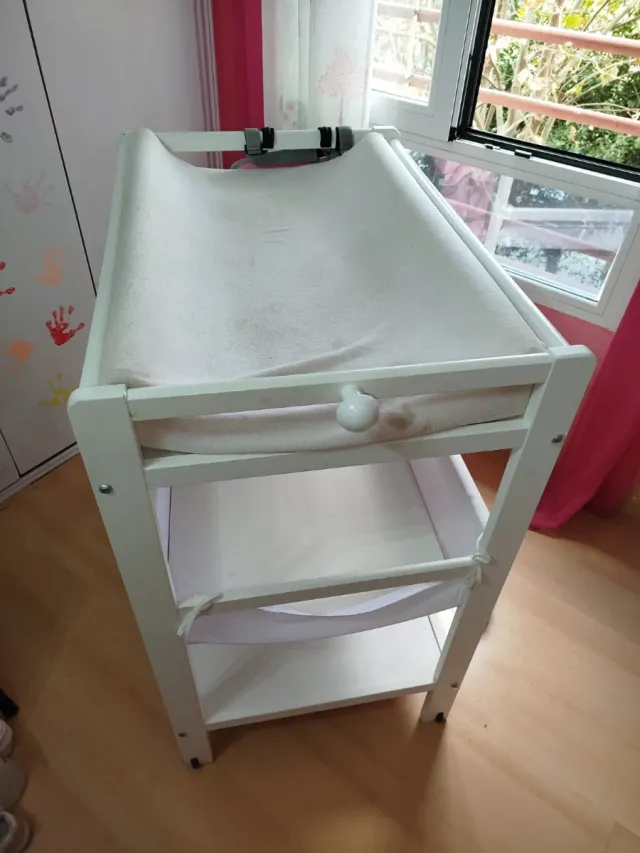 Cambiador bebé blanco