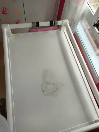 Cambiador bebé blanco