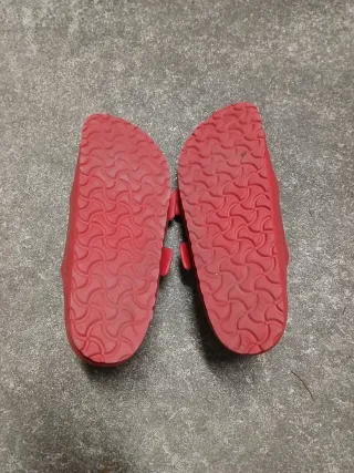 Sandalias Birkenstock Rojas Mujer