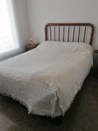 Colcha Matrimonio  de Ganchillo.