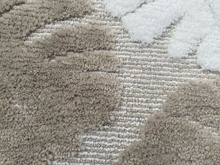 2 Alfombras de baño con diseño floral