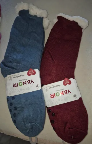 Tres pares de Calcetines YANOIR Antideslizantes Mu