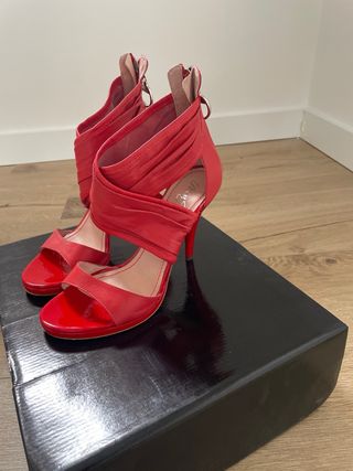 Sandalias rojas Miss Sixty Talla 40