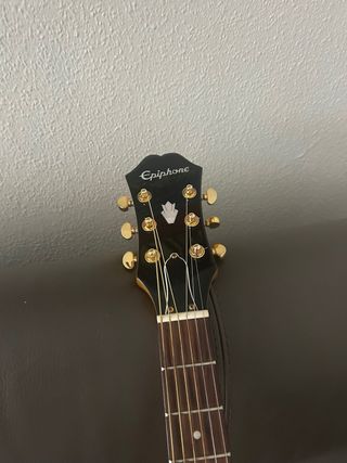 Guitarra Epiphone J-200 EC Parlor Sunburst