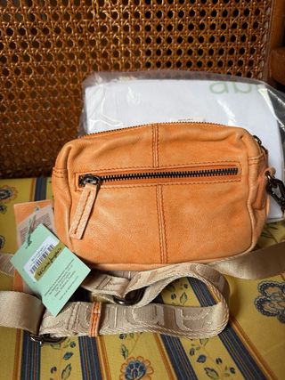 Bandolera piel  abbacino sin estrenar