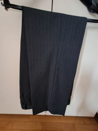 Completo uomo classico tg.52 pura lana vergine