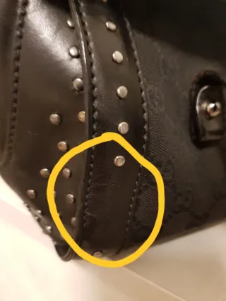 Borsa Gucci Vintage Nera