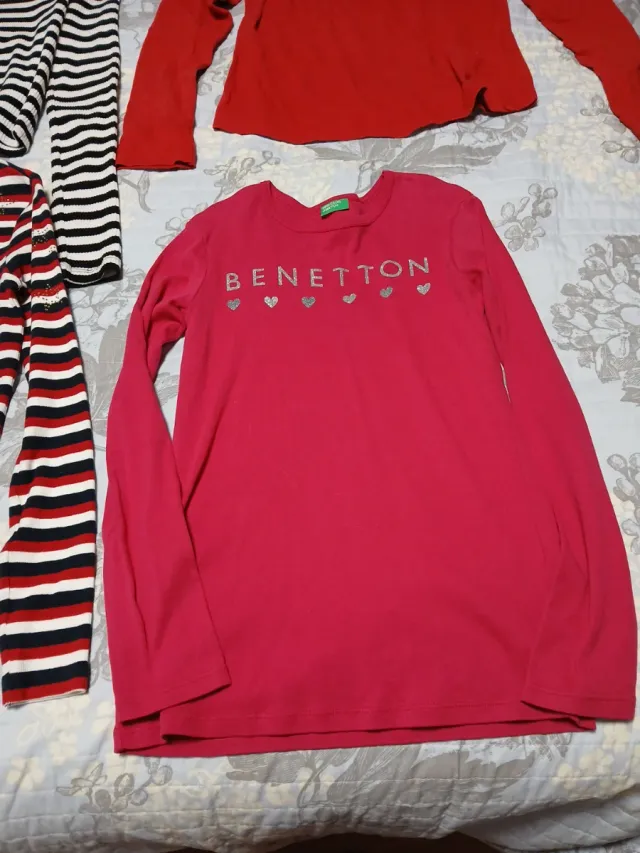 Lote 4 Camisetas Manga Larga Talla 13-14